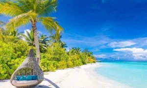Menikmati Keindahan Pantai Anggopi Pulau Biak Papua